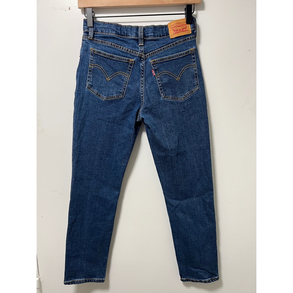 Levis Kids -‎ 12 Reg Medium Wash Button Fly Denim Jeans Blue 825664903357